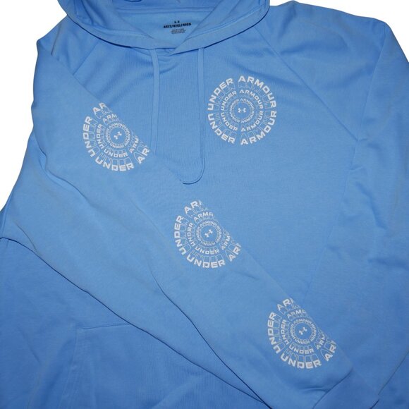 Under Armour Mens Size 4XLT Hoodie Carolina Baby Blue NWT - Picture 14 of 15